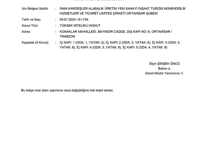 Inanlar Airport アパートホテル